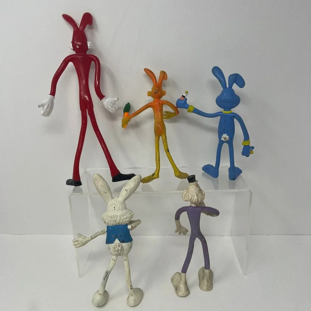Bendos Bendable Action Figures Lot 26 Piece Multicolor Posable Toys